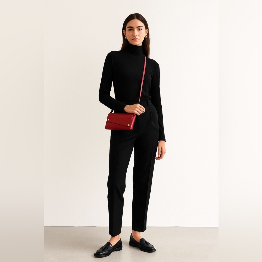 Lemur Design Fold S BAG - Red Recycled